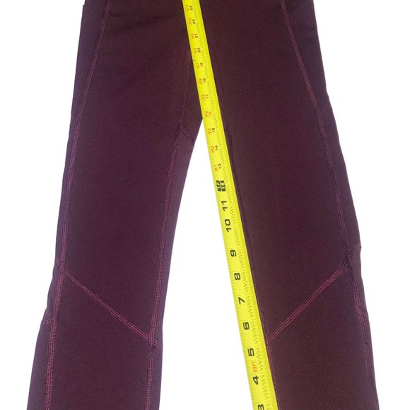 lululemon  wine leggings - Picture 6 of 7